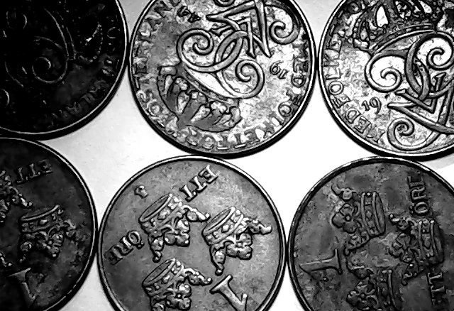 Интересный брак на иностранной монете: двухсторонний раскол штемпеля